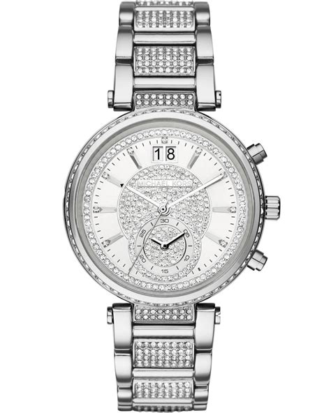 Michael Kors Women's Sawyer Stainless Steel Bracelet Watch 